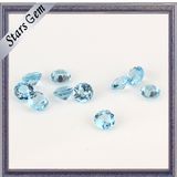 Sky Blue Color Natural Cut Natural Topaz
