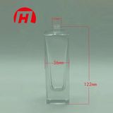 2018 Transparent 50ml Cube Square Cheap Glass Perfume Bottle 