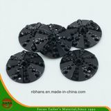 Fashion Acrylic Black Flower