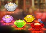 Hand Made Promotion Gift Glass Tealight Candles