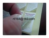 Manufacturers Supply for White Double Label