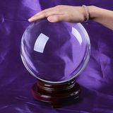 180mm 200mm Crystal Ball with/Without Base Fengshui Decoration