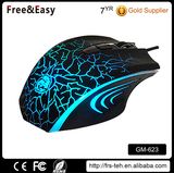 New Design Computer Accessory Colorful Optical LED Gaming Mouse