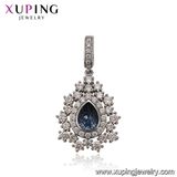 32907 Xuping Women Sterling Silver Color Pendant Crystals From Swarovski