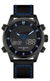 Fashion Ingenieur Chronograph Sapphire Crystal Glass Stainless Steel Quartz Watch