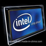Advertising Media Display Banner Film Backlit PP Paper Cinema Movie Theater Slim LED LGP Crystal Light Box