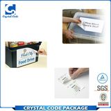 Easy Peel Baby Skin Care Wet Wipes Sticker Label