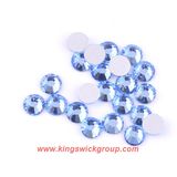 High Quality Crystal Glass Flatback Loose Round 14 Facet Cuts Non Hotfix Rhinestones for Nails