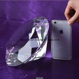 200mm Big White Color Crystal Glass Diamond for Home Decoration