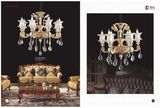 Hot Sale Golden and Amber Crystal Chandelier