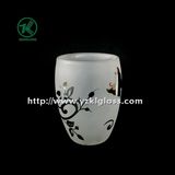 Clear Double Wall Water Cup by SGS (8.5*8.5*11.8)