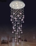 Crystal Glass Ceiling Lamp (6840--5)