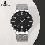 Waterproof Fashion Stainless Steel Man Wrist Watch 72749