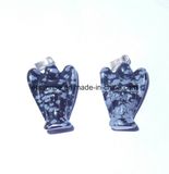 Fashion Natural Gemstone Angel Carving Figure Statue