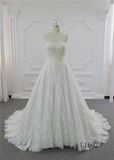 Sexy Ivory Wedding Ball Gown Dress Bridal Gown Lace Wedding Dresses