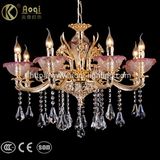 Hot Sale Golden Zinc Alloy Crystal Chandelier Light