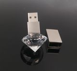 3D Inside Logo Custom Photography Glass Crystal USB 2.0 Flash Drive Memory