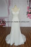 Elegant Low Back A-Line Lace Wedding Dress 2016