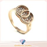 Factory Price 925 Sterling Silver Fashion Charm Girl Gift CZ Crystal Beautiful Cute Pretty Ring Jewelry (R10266)
