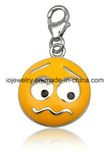 Cute Customized Stainless Steel Jewellery Emoji Charm