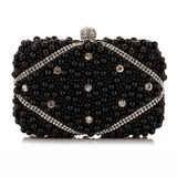 2016 Newest Women Handbag Fashion Pearl Designer Clutch Bag