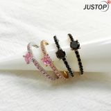 Zirconia Finger Jewelry Rings, High Quality Crystal Solitaire Rings