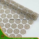 New Design Heat Transfer Adhesive Crystal Resin Rhinestone Mesh (HAYY-1732)
