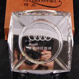 Handmade Square K9 Crystal Ashtray