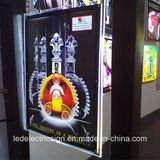 Wall Mounted Crystal LED Light Box and Picture Display Billboard