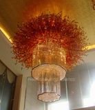 Phine Extravagant Irregular Glass Villa Ceiling Lamp