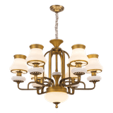 2017 New Design Iron Chandelier Lighting with Marble (SL2270-6)