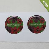 High Quality Custom Die Cut Flower Resin Crystal Sticker