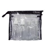 Luggage Traveling Clear Bottle Set