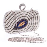 Fashion Shining Lady Handbag Beaded Diamond Women Clutch Bag