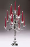 Crystal Glass Candleholder for European