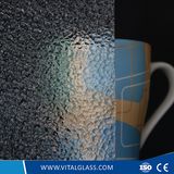 3-6mm Clear Dimond Patterned Glass with CE&ISO9001