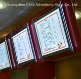 Advertising Slim Acrylic LED Menu Board