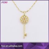 Charming Wholesale New Arrival Key and Locked Shape Necklace