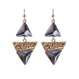 Fashion Earring Long Triangle Retro Explosion Earrings