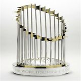 Zinc Alloy Metal Silver Souvenir Trophy