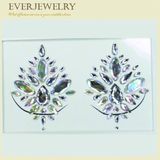 Fashion Rhinestone Skin Safe Jewelry Tottoo Eyes Crystal Sticker