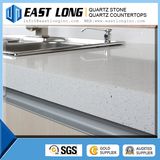 Hot Crystal White Artificial Quartz Stone Countertops / Quartz Stone