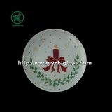 Single Wall Color Glass Plate by SGS (DIA29*1.8)
