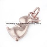 Wholesale 316 Steel Cute Rabbit Pattern Charm