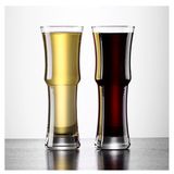 Bamboo Shape Beer Glass 500ml Crystal Beer Cup Cocktail Glass