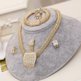 Beads Crystal Bridal Jewellery Set for African