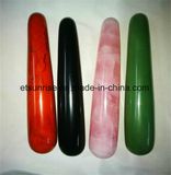 Semi Precious Stone Natural Crystal Yoni Massage Wands Crafts Wands