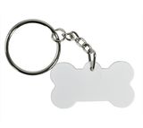 Customized Gift Polymer Bone-Shaped Keychain