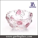Rose Glass Bowl Decorative Gift (GB1615MG-1/PDS)