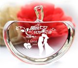 Christmas Gifts Color Crystal Apple Crafts (KS07008)